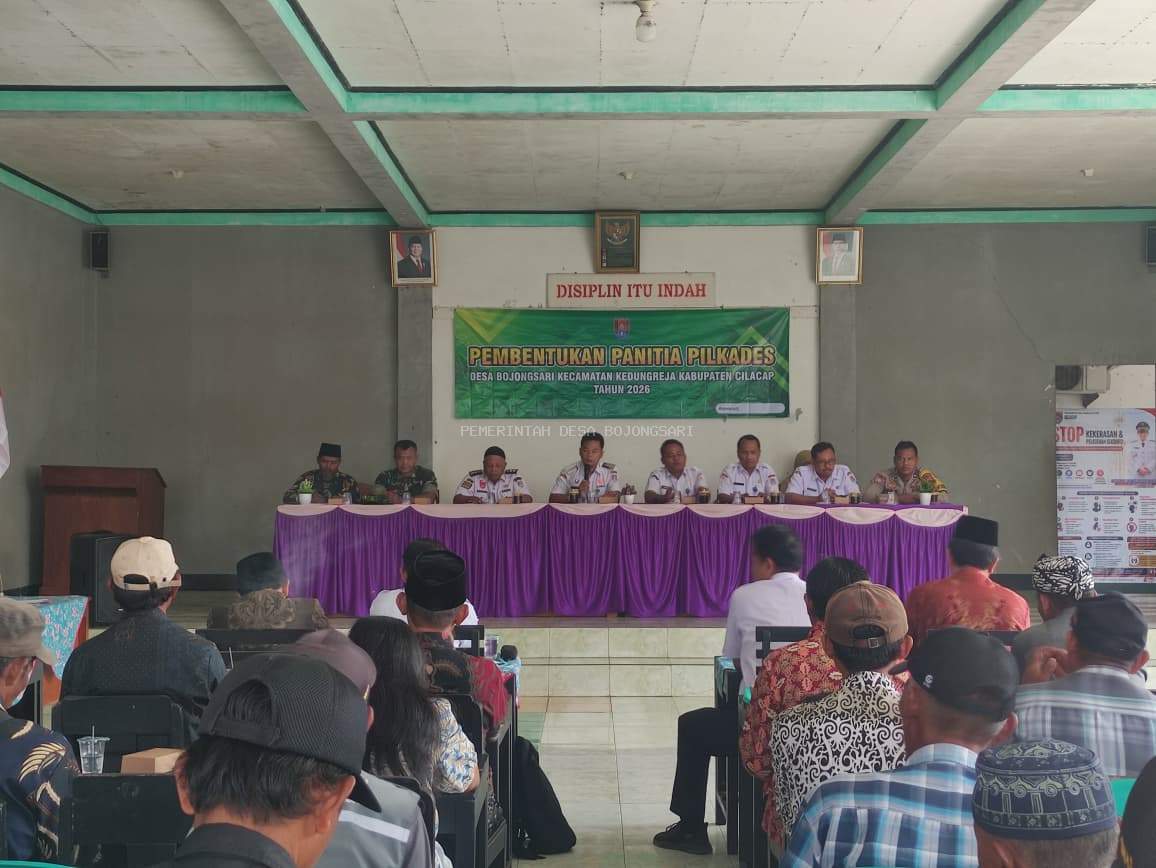 PEMBENTUKAN PANITIA PILKADES DESA  BOJONGSARI