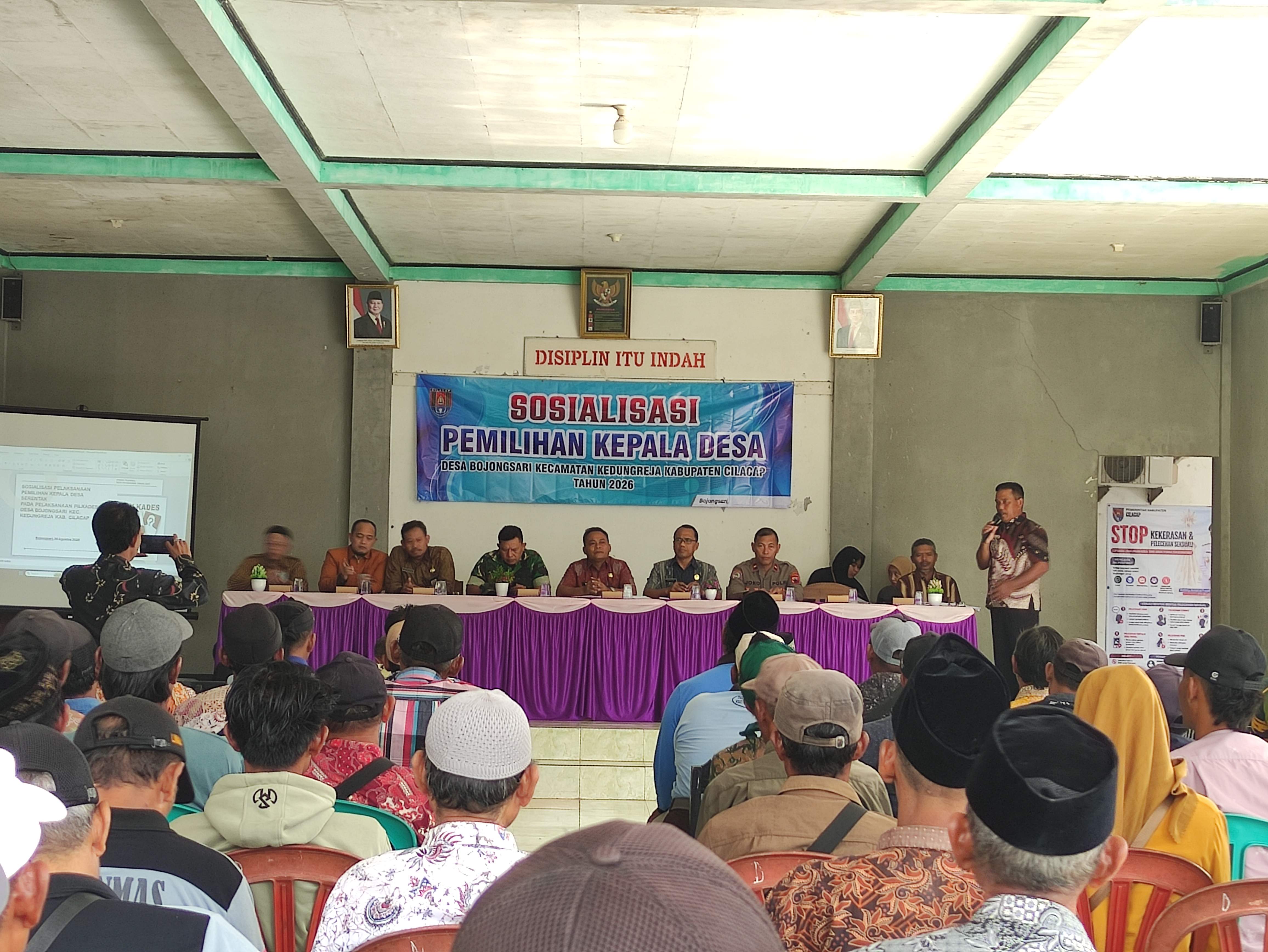 Sosialisasi Pemilihan Kepala Desa Bojongsari 
