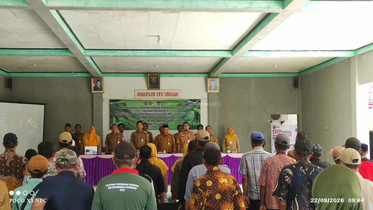 MUSRENBANGDES DESA BOJONGSARI